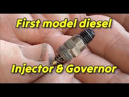 FIRST production model Diesel injector & TWEAKING the GOVERNOR -