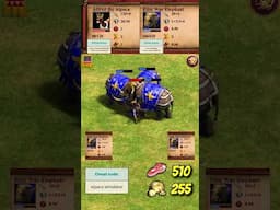 Alfred the Alpaca vs 3 Elite War Elephants | Incas vs Persians | The Three Kingdoms | AoE2 #Shorts