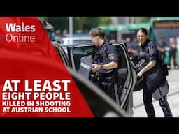 At least eight people killed in shooting at Austrian school