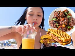 Cuban sandwich & oxtail on South Beach!