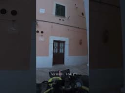 Rolling around Termoli