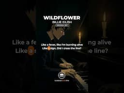 Wildflower - Billie Eilish (Original Key | Chorus)