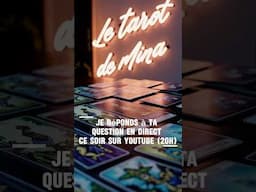 LIVE QUESTION EN DIRECT CE MARDI 10/06 A PARTIR DE 20H #tarot
