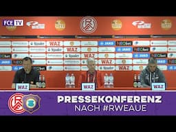 Die Pressekonferenz nach der Partie in Essen