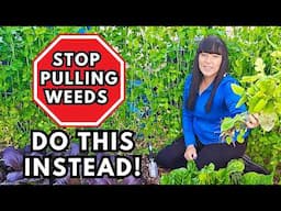 4 Genius Ways to NEVER Pull Weeds Again in Your Garden!