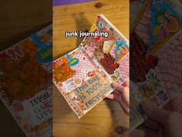 journaling with junk from our weekly shop 🛒 #junkjournal #journalwithme #journaling