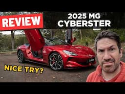2025 MG Cyberster: Detailed review – 0-100, 1/4 mile & POV test drive