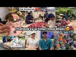 Thailand 🇹🇭 sy ai hmari New Bhabi 😍 Bakra Eid at my Mama’s Place 😍❤️ - Husband at lgwa I Mehndi 😂❤️