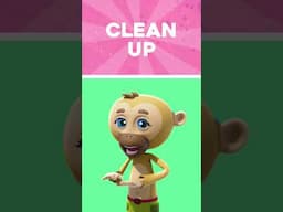 🧼👋 Learn "Clean Up" in ASL with Gibby! 🧼👋 #LearnASL #SignLanguageForKids #InclusiveLearning