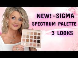 Sigma Spectrum Palette Review + 3 Wearable Looks (Over 50 Makeup)