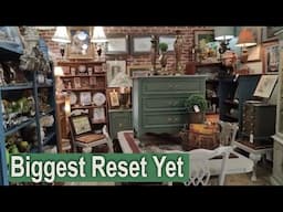They Gave Me a Trailer Full of FREE Furniture 😱 | Huge Booth Reset Vlog