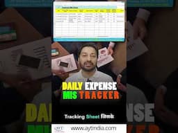 Expense Sheet & Profit/Loss MIS in Excel | Track Daily Costing for Your Factory -  #profitandloss