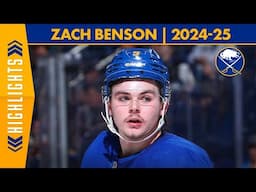 "He's A Rat" | Zach Benson Season Highlights | Buffalo Sabres 2024-25
