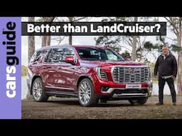 New Toyota LandCruiser 300 rival! GMC Yukon Denali 2025 review: Big American SUV faces off-road test