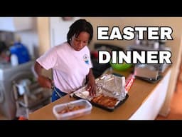 Cooking Easter Dinner for my family