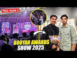 BOOYAH AWARDS SHOW 2025 FULL VLOG🔥😍 | MY FIRST VLOG AFTER FACE REVEAL | FREE FIRE MAX