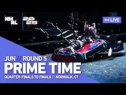 JUNE: Destructive Robot Fighting - NHRL's 2025 Round 5 PRIME TIME