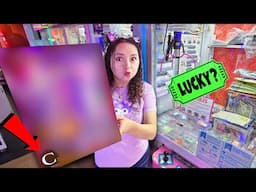 We WON a Big Prize from this Kuji Lucky Ticket Claw Machine!