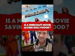 Is A Minecraft Movie saving Hollywood…? 🤔💭#minecraft #aminecraftmovie #minecraft