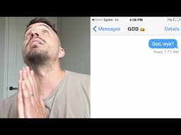 Why God NEVER answers your prayers...