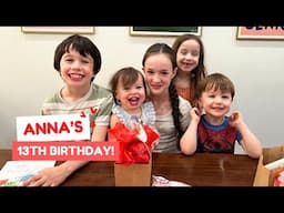 Anna's Birthday! - Family of 13