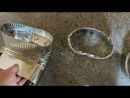 Installing Cold Air Return Using Oval Pipe