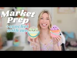 Crochet Market Prep Part 2 🧶 | Making Sea Creatures + Crochet With Me