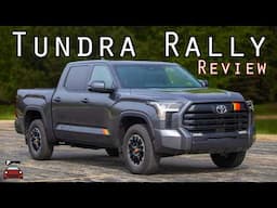 2025 Toyota Tundra SR5 TRD Rally Package Review - Is It BETTER Than A Tacoma Trailhunter?
