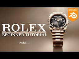 Modeling a Rolex Watch in Blender (Part 1)