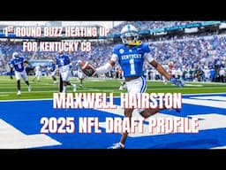 Bucs & CB Maxwell Hairston At 19???| 2025 NFL Draft