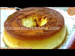 Aprenda Como Fazer Pudim de Pão Especial sem Leite Condensado Ensinado por Especialista da Culinária