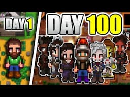 I Played 100 Days of Stardew Valley | Baldur's Village