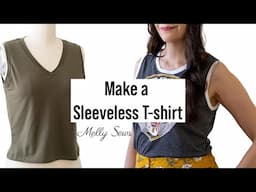 How to Make a Sleeveless T-shirt