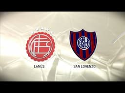 Lanús vs. San Lorenzo. Fecha 14. Torneo de Primera División 2016/2017. FPT