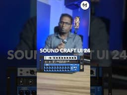 SoundCraft UI24r Tips. Digital Mixer tutorial. Live Sound Engineering Academy in Chennai