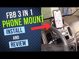 FBB Phone Mount Install & Review