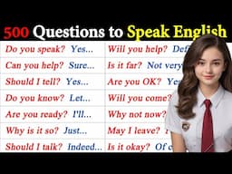 🔥📖English Speaking important question answers 1 - 44 beginners to advanced level Grammar video