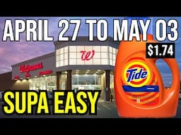 Walgreens CHEAP TIDE WEEK! APRIL 27 to MAY 03!