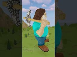 Realistic Steve statue #minecraftmovie #minecraft #minecraftbuilding