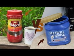 Maxwell House vs Folgers? Blind Taste Test Reveals All!