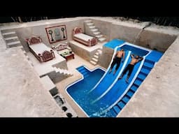 Private Subterranean Residence Featuring Dual Bedrooms and Indoor Pool