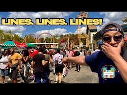 Spring Break with EXTREME CROWDS at Six Flags Over Georgia! | Thunder River Rapids REOPENS! | Vlog