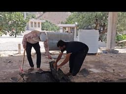 Nomadic Life 🏠 Part 2: Building the Roof Begins  | Teamwork