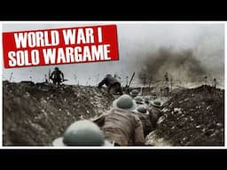 Trench Raid First Look & Overview | World War 1 Solo (Solitaire) Wargame | Compass Games