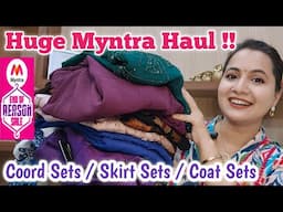 8 Stylish Aur Comfy Coord Set Myntra Se 💃 | Full Look & Honest Opinion | Under ₹1500 Coord Set |