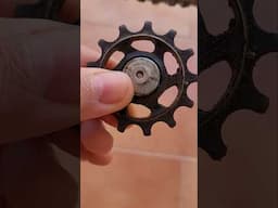 Solucionar ruido en bicicleta de montaña. Limpieza y engrase de roldanas
