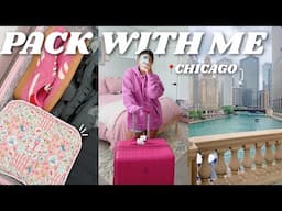 pack with me for CHICAGO  | city outfits, try on, itinerary..