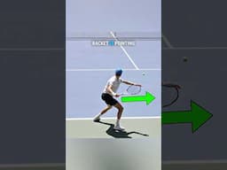 Sinner Uses This Trick For EXTRA Forehand Whip