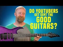 Do brands "Cherry Pick" the BEST GUITARS for youtubers? - Checking out the Fesley FDK800