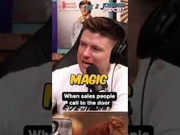When ssales people call to your door... #irish #ireland #scams #scammers #funnystories #shorts
